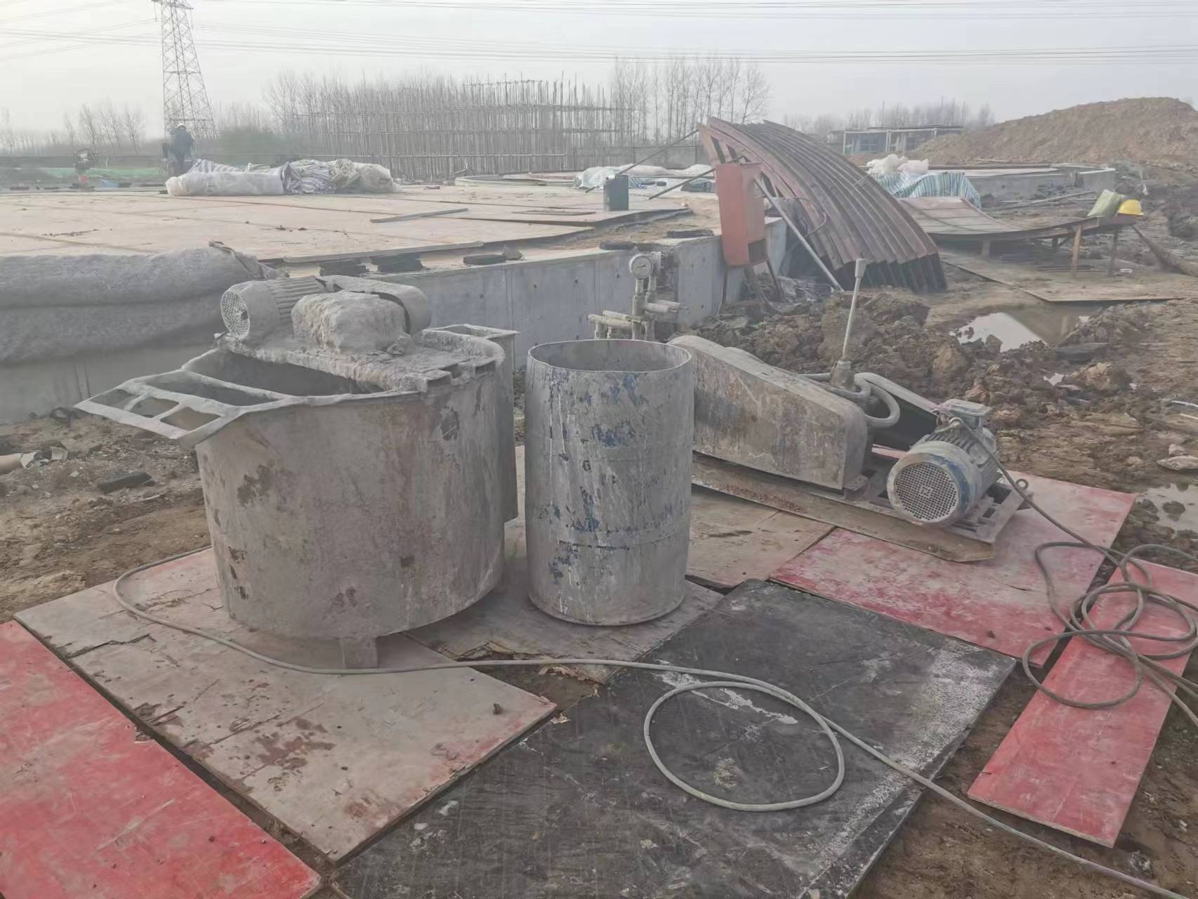 渔洋镇设备基础注浆