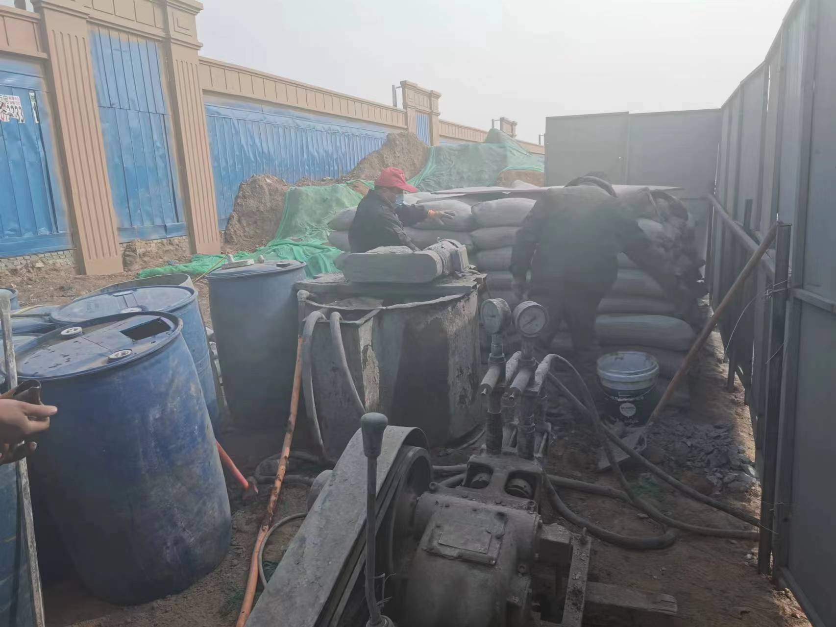 渔洋镇房屋下沉注浆